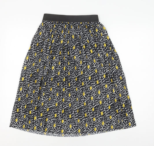 Additional front view of Jacqueline de Yong Women's Multicoloured XS Pleated Skirt