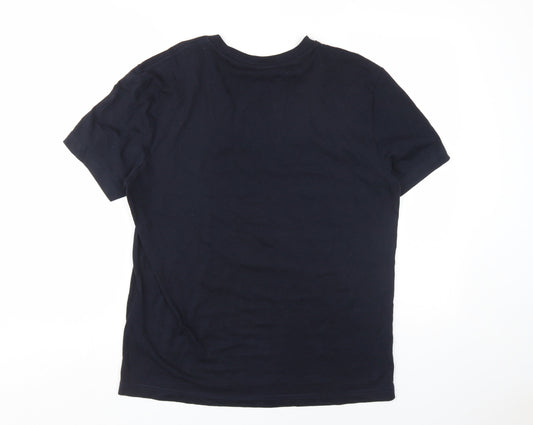 Mens UK Size M Champion Black T-Shirt