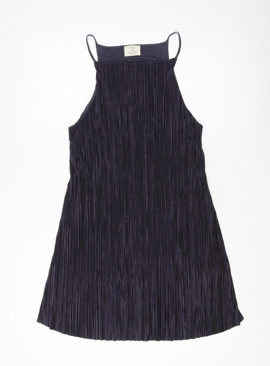 Pins and Needles Women's Black Slip Dress Medium