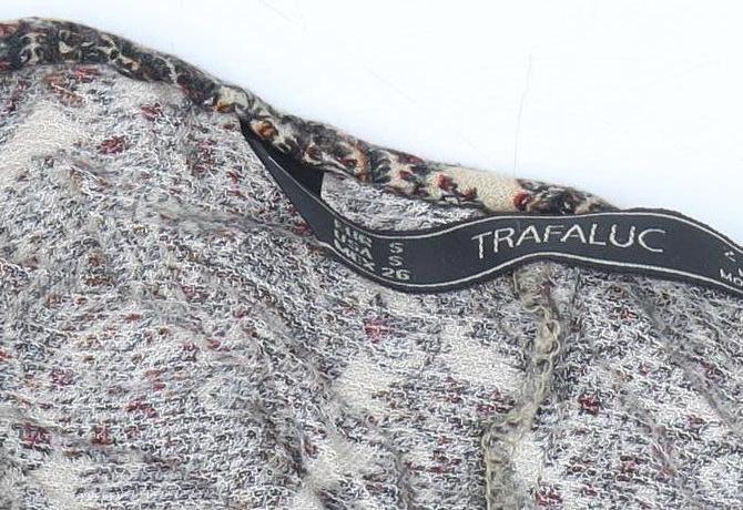 Zara Women's Brown Paisley Viscose Playsuit S