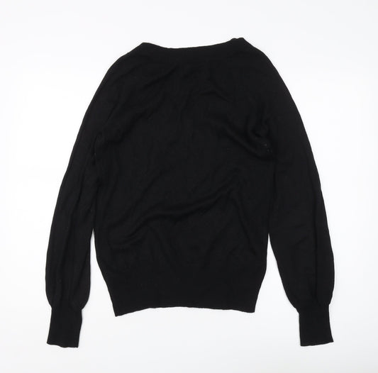 Womens UK Size 10 Dorothy Perkins Black Jumper Jumper
