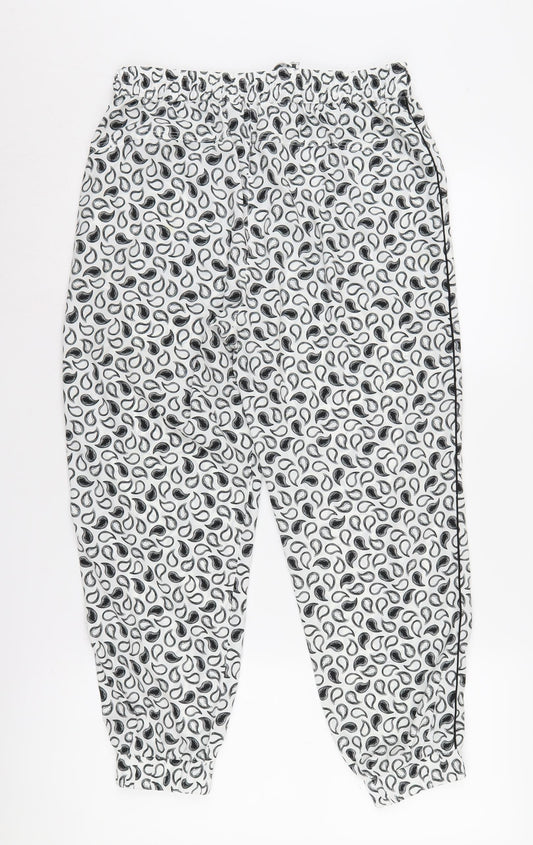 Womens UK Size 12 Capsule Relaxed Fit Jogger Multicoloured Trousers