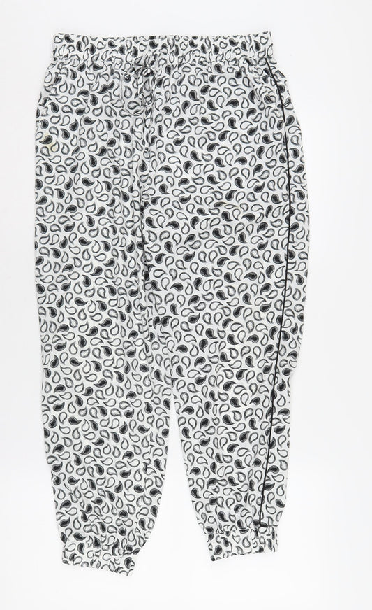 Capsule Women's Multicoloured Paisley Joggers Size 12