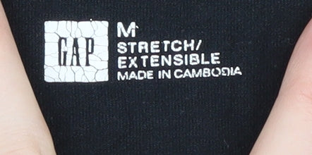 Gap Black Basic T-Shirt, Unisex Medium