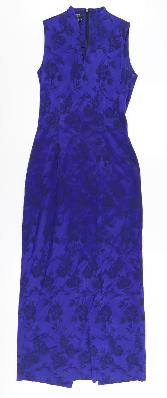 Monsoon Women's Blue Sleeveless Sheath Dress