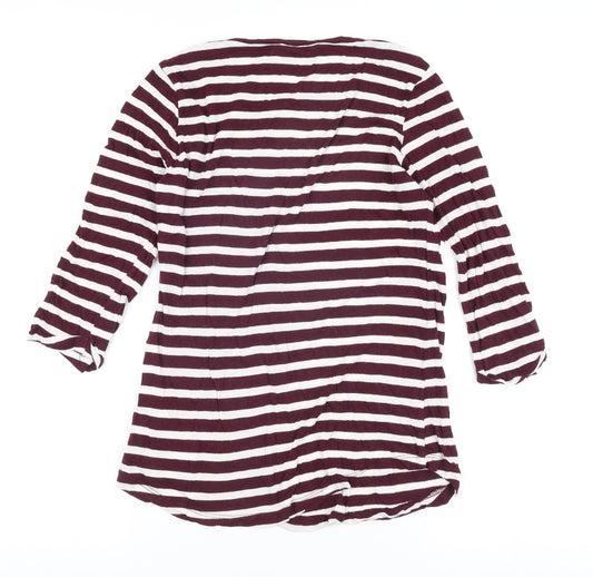 FatFace Women's Multicoloured Tunic, Size 6, Striped Jersey