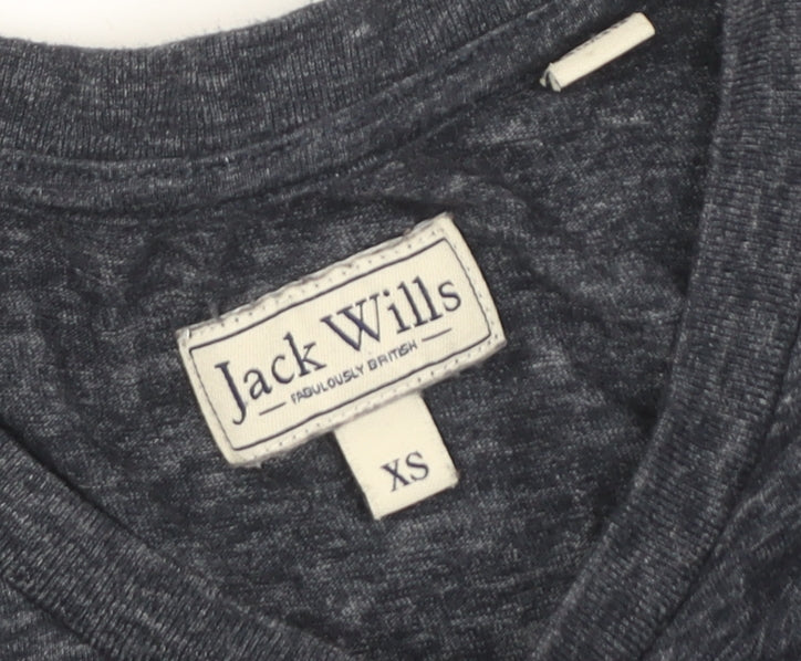 Jack Wills Women's Blue XS Basic T-Shirt