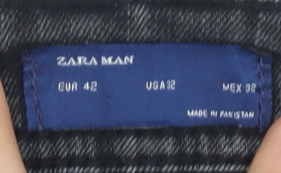Zara Man Black Skinny Jeans for Men Size 14