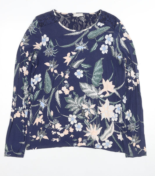 Womens UK Size 8 Olsen Multicoloured Basic T-Shirt