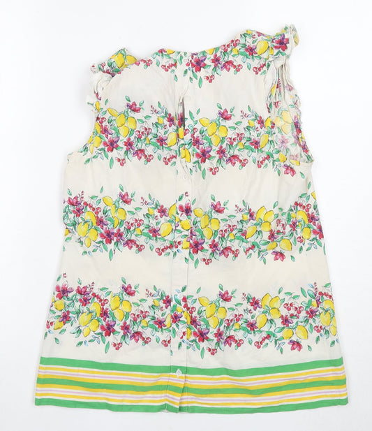 Wallis Women's Multicoloured Floral Blouse Size 10