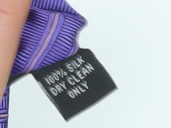 Gianni Ricci Men's Purple Striped Silk Tie, New
