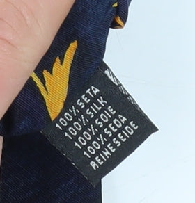 Pierre Cardin Men's Blue Silk Floral Tie