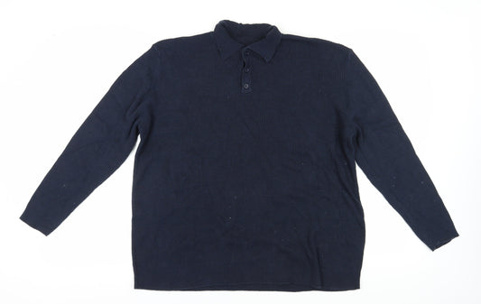 Mens UK Size L ASOS DESIGN Blue Pullover Jumper