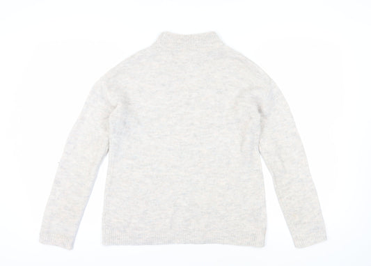 Womens UK Size 12 NEXT Ivory Pullover Jumper