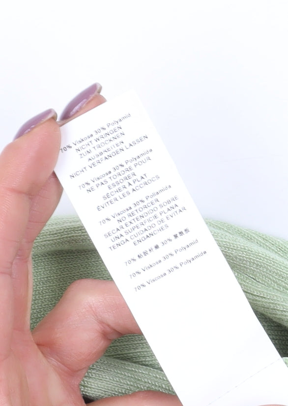 Missguided Women's Green Midi Bodycon Dress M