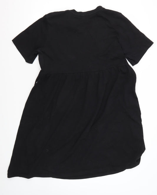 H&M Women's Black A-Line Dress Size 12