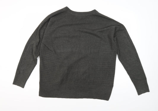 Womens UK Size 16 Principles Grey Jumper Jumper