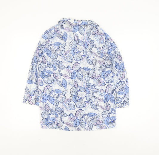 ISLE Women’s Floral Tunic Blouse, Multicoloured, Size 10