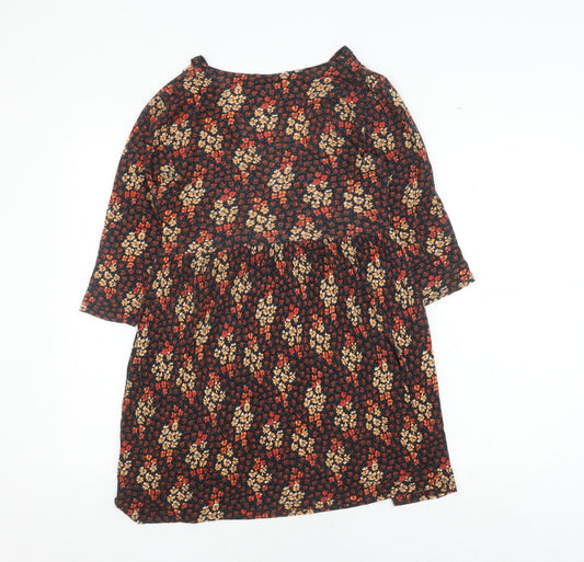 New Look Women's Multicoloured Floral Dress 10 Shift