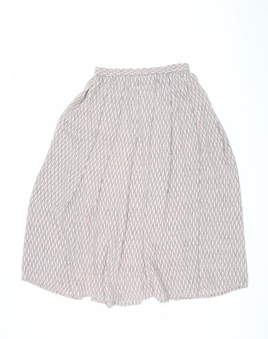 Precis Petite Women's Multicoloured Geometric A-Line Skirt