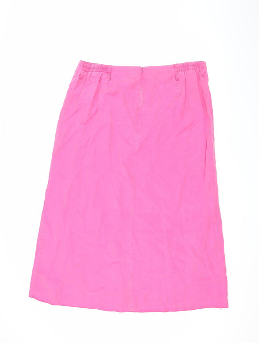 Ann Harvey Pink Women's Skirt, Size 16, Regular Fit