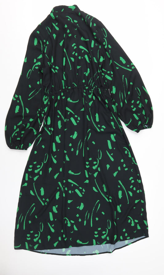 River Island Women's Multicoloured Size 10 Shirt Dress