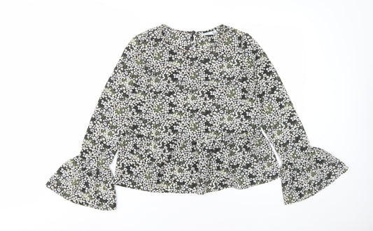 Womens UK Size 8 ASOS Design Black Blouse