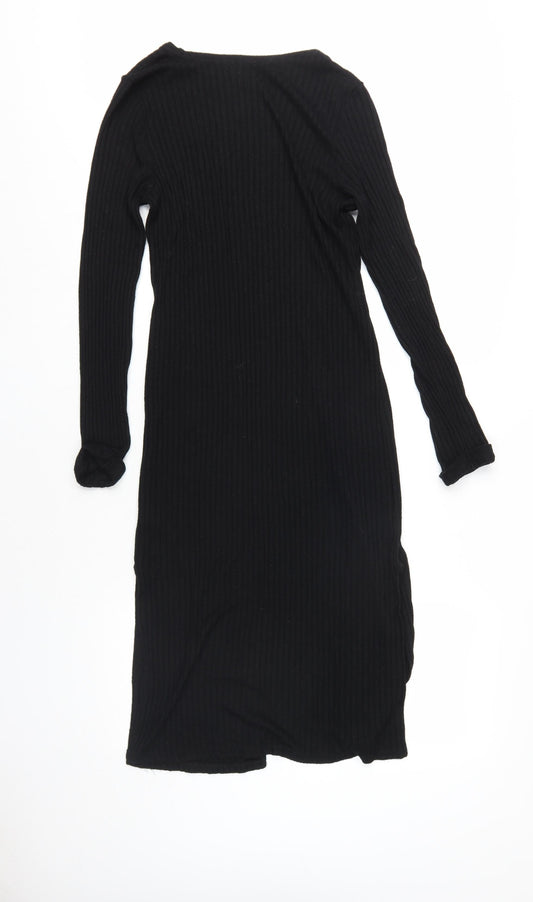 Womens UK Size 8 New Look Black Pullover Jumper
