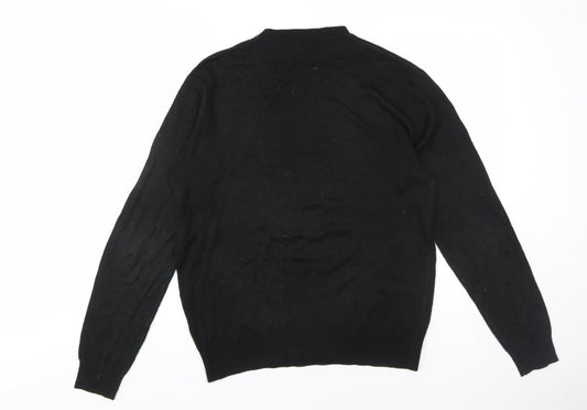 French Connection Men's Black Pullover Jumper M