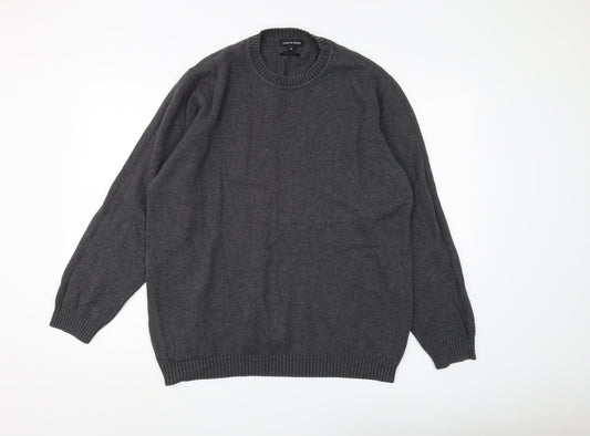 Mens UK Size XL Austin Reed Grey Pullover Jumper