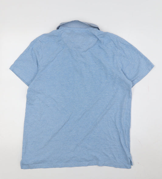 SoulCal & Co Men's Blue M Polo Shirt