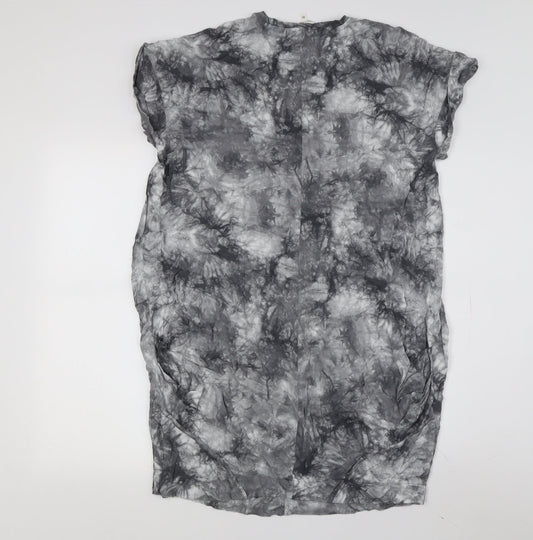 Sandwich Women's Black Tie Dye Shift Dress 8