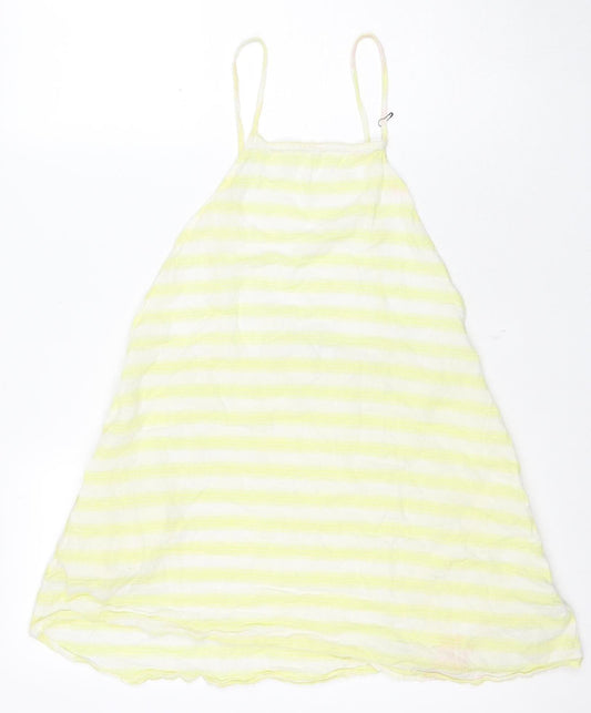 Womens UK Size S Only Yellow Camisole Tank