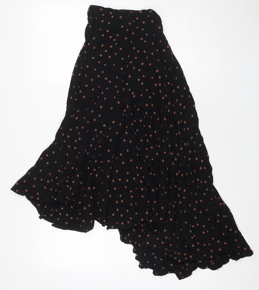 Womens UK Size 4 Topshop Flare Skirt