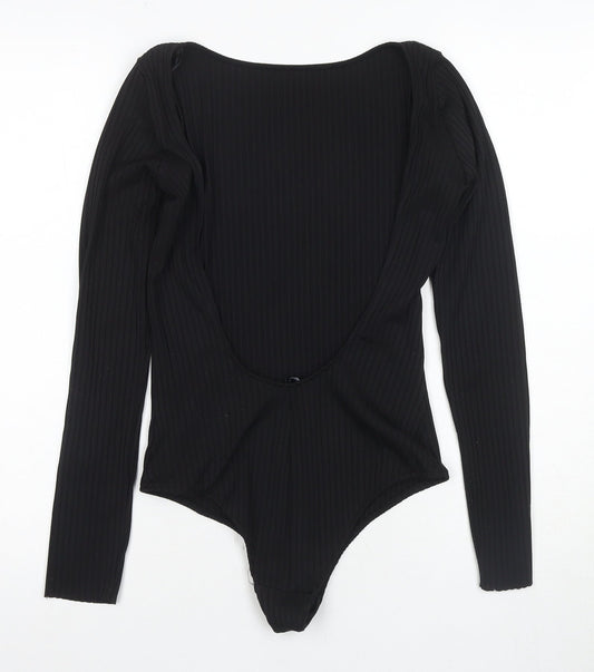 Zara Women's Black XS Bodysuit Jersey Casual