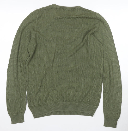 Marks and Spencer Men’s Green Knit Pullover S