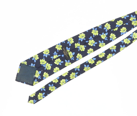 Marks & Spencer Silk Floral Tie, Multicoloured, One Size