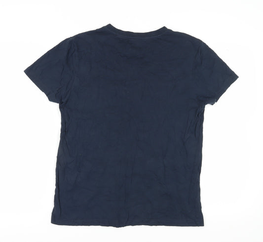 Star Wars Men's Blue Graphic T-Shirt L