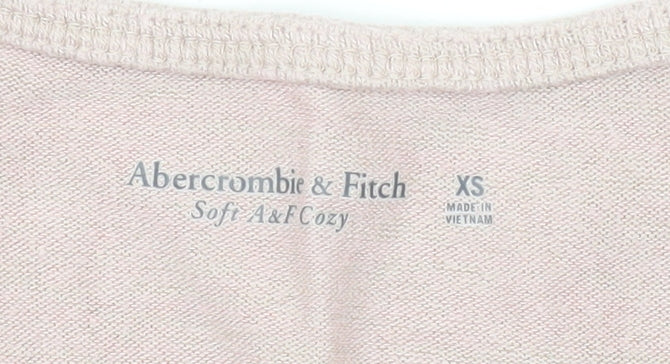 Womens UK Size XS Abercrombie & Fitch Beige Camisole Blouse