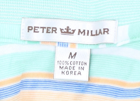 Peter Millar Men's Multicoloured M Striped Polo Shirt