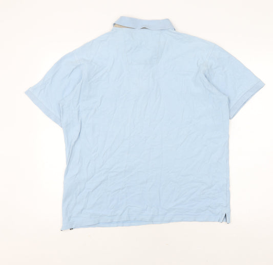 Marks and Spencer Men’s Blue Regular Fit Polo M