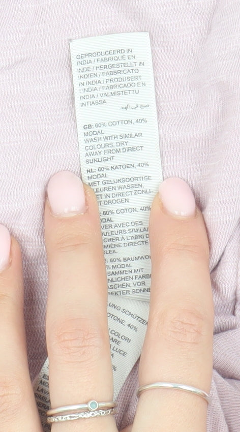 FatFace Women's Ivory Basic T-Shirt UK 12