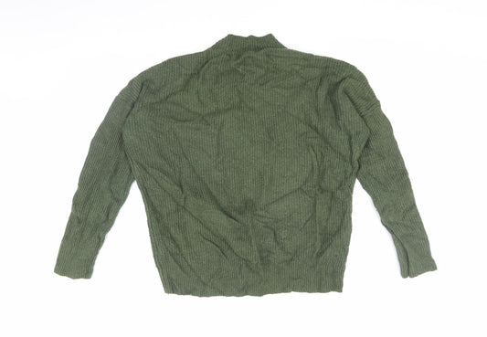 Womens UK Size 10 John Lewis Green Pullover Jumper
