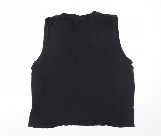 Slazenger Men's Black 2XL Sleeveless T-Shirt