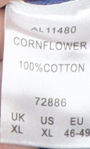 Cotton Traders Men's Blue V-Neck Pullover Jumper XL