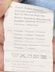 SoulCal & Co Men's Blue Polo Shirt L