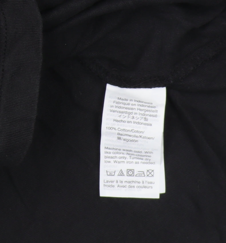 Madewell Women's Black T-Shirt Dress, XS, Casual