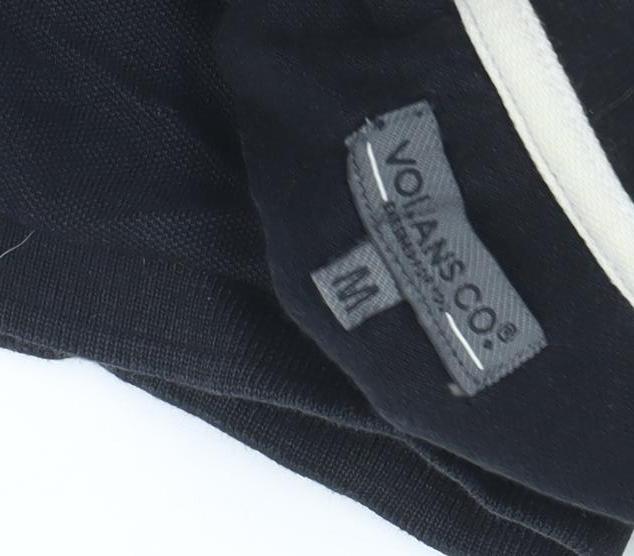 Vo Jeans Co. Men's Black Polo Shirt Medium