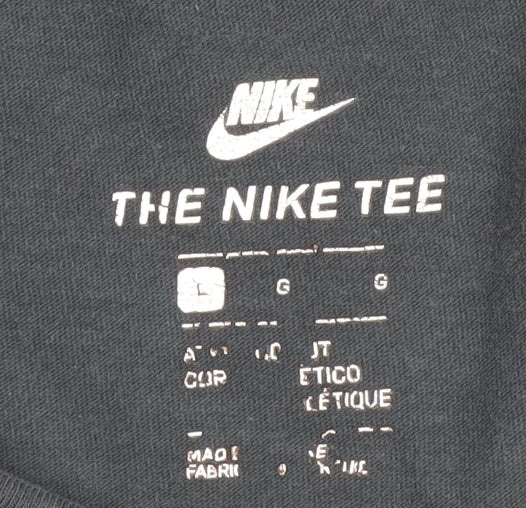 Nike Men's Black Athletic T-Shirt, Size S