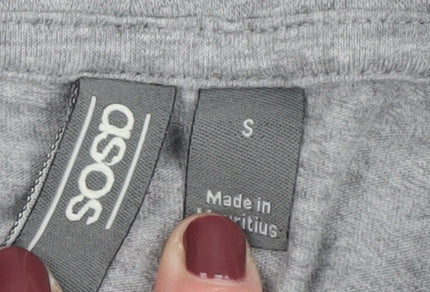 Mens UK Size S ASOS Grey T-Shirt